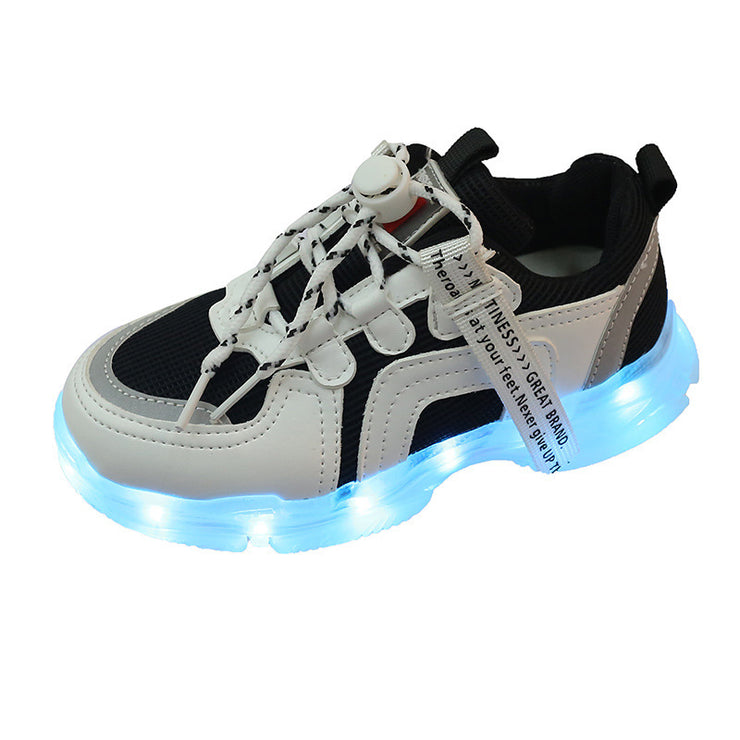 Colorful Children's Luminous Shoes, Girls' Luminous Shoes, Boys' Luminous Shoes - Boaties Collective