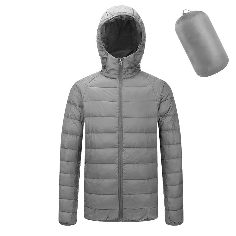 Men's Lightweight Hooded Coat Winter  Jacket - Boaties Collective