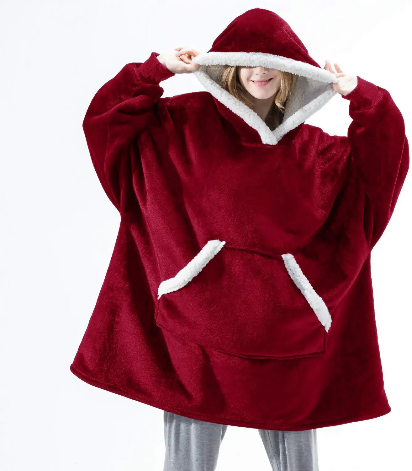 Winter Fleece Oversized Hoodie - Boaties Collective