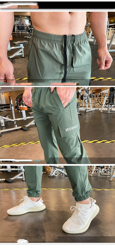 Slim Fit Fitness Training Pants For Men - Boaties Collective