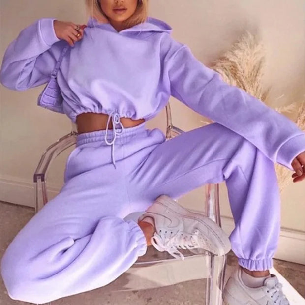 Winter Two Piece Sets Women Tracksuit - Boaties Collective