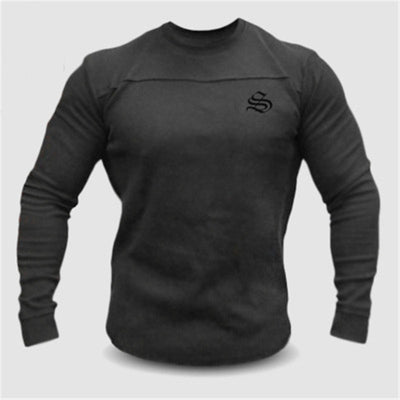 Thicken plus velvet fitness long-sleeved sweater men - Boaties Collective