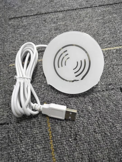 Independent Wireless Desktop Round Mobile Phone Charger Furniture Accessories Plastic Accessories - Boaties Collective