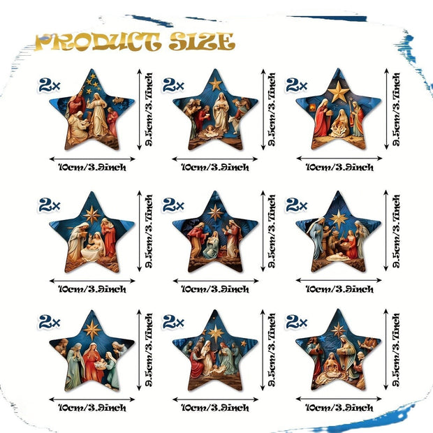 Suitable For Wooden Christmas Gift Christmas Tree Decoration Pendant - Boaties Collective