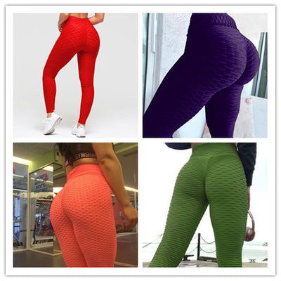 Booty Lifting Anti Cellulite Scrunch Leggings Without Pocket - Boaties Collective