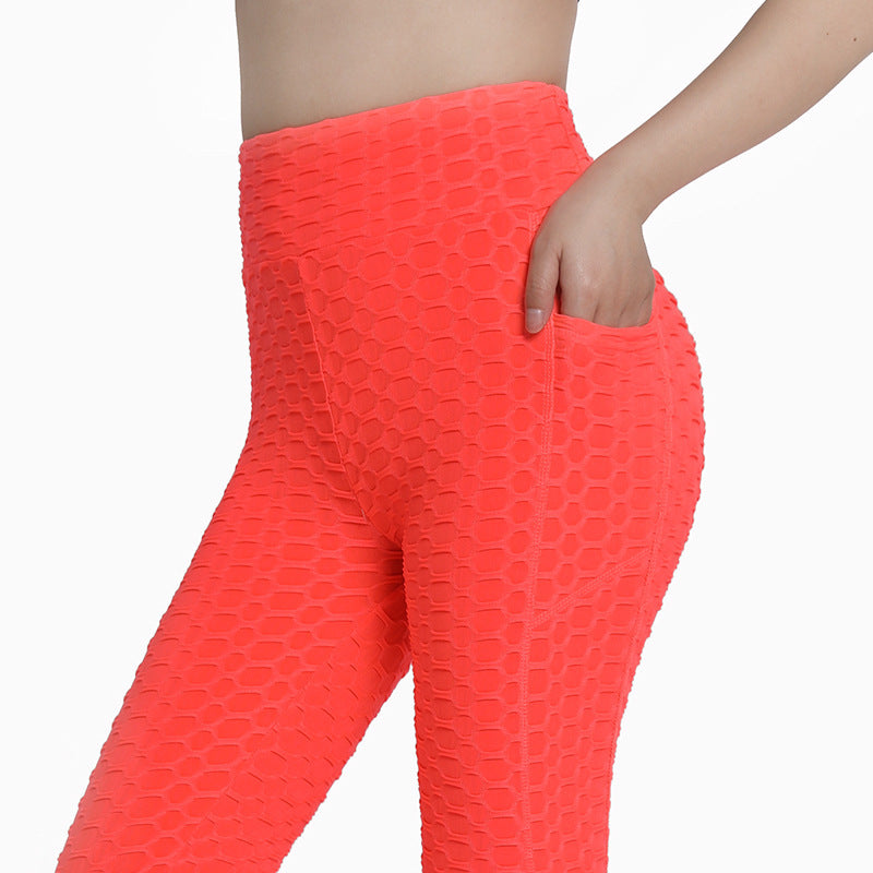 Fitness Yoga Pants Women Leggings With Pocket Running Sports - Boaties Collective