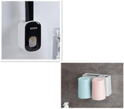 Wall Mounted Automatic Toothpaste Holder Bathroom Accessories Set Dispenser - Boaties Collective