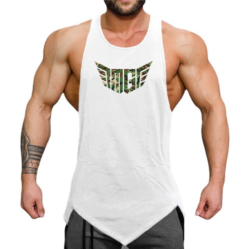 Camouflage Muscle Men Sports Fitness Vest - Boaties Collective