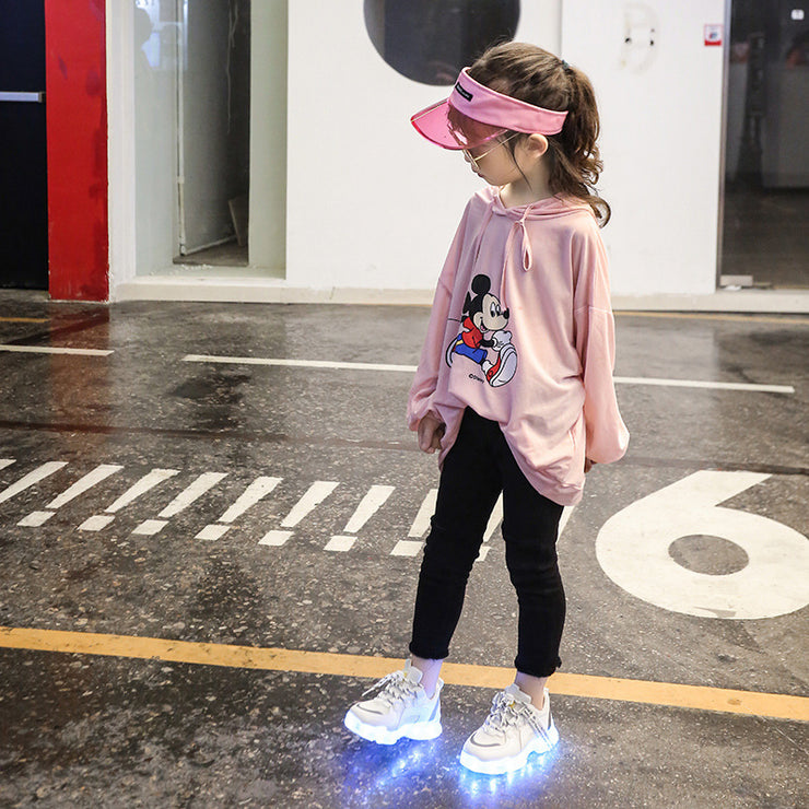 Colorful Children's Luminous Shoes, Girls' Luminous Shoes, Boys' Luminous Shoes - Boaties Collective