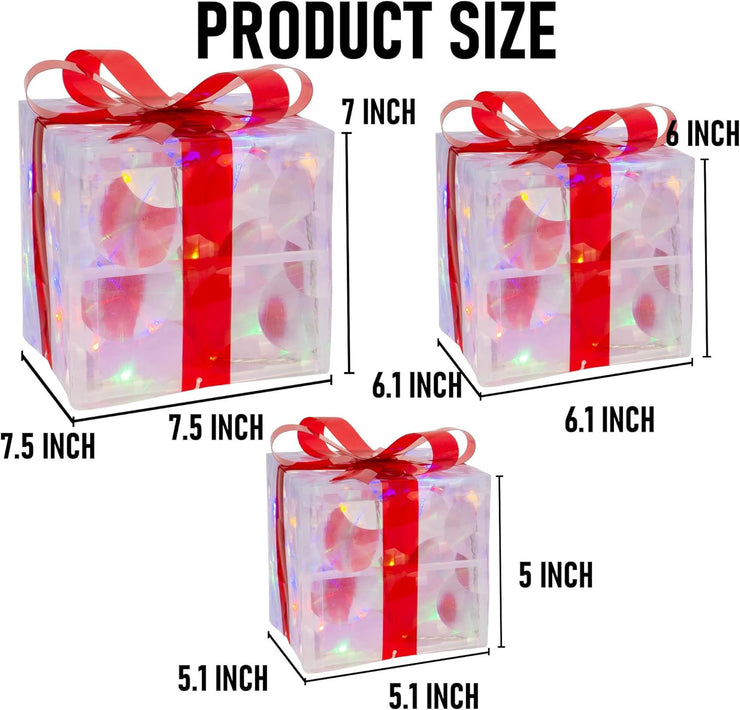 Luminous Christmas Gift Box - Boaties Collective