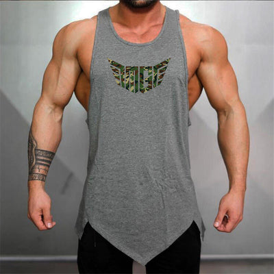 Camouflage Muscle Men Sports Fitness Vest - Boaties Collective