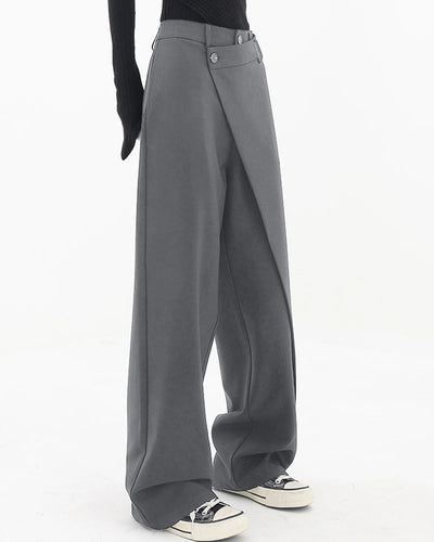 Irregular Wide-leg Fashion Loose Trousers - Boaties Collective