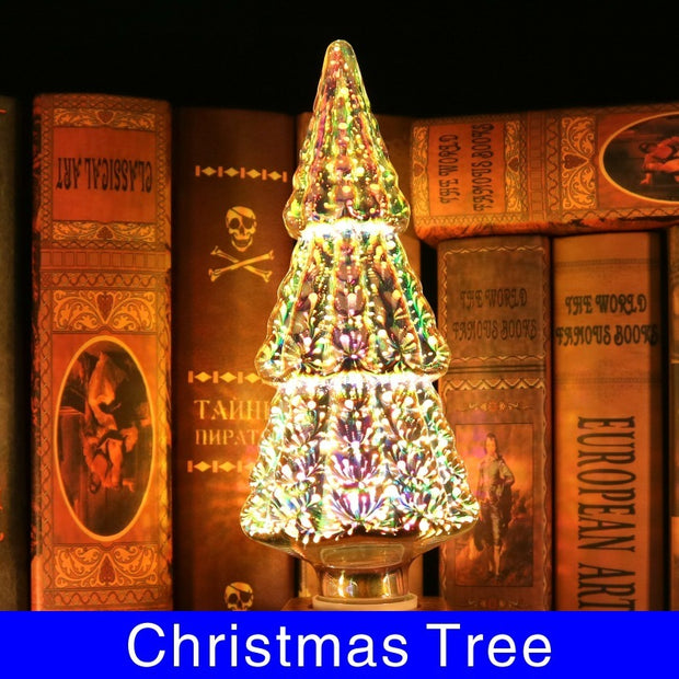 3D Fireworks Decorative Light Bulb Christmas Lights Christmas Home Decorations - Boaties Collective
