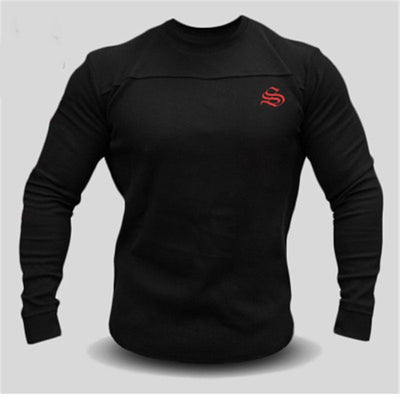 Thicken plus velvet fitness long-sleeved sweater men - Boaties Collective