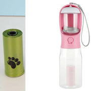 3-in-1 Pet Water & Food Bottle with Waste Bag Holder - Boaties Collective