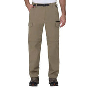 BC Clothing Cargo Pants for Men - Tactical Pants - Hiking Convertible Outdoor Pants Men (Tan XLx30) - Boaties Collective