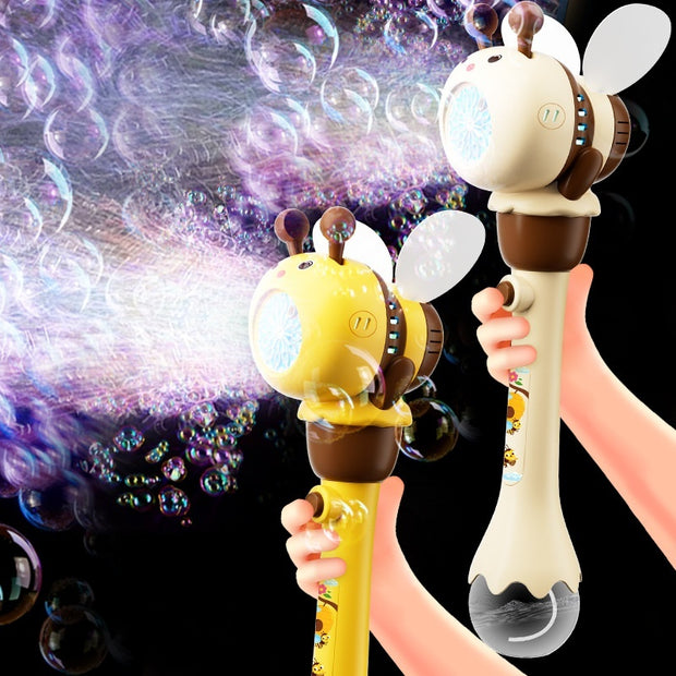 Electric Bee Bubble Machine Toys Automatic Lighting Children's Toys - Boaties Collective