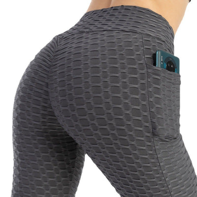 Fitness Yoga Pants Women Leggings With Pocket Running Sports - Boaties Collective