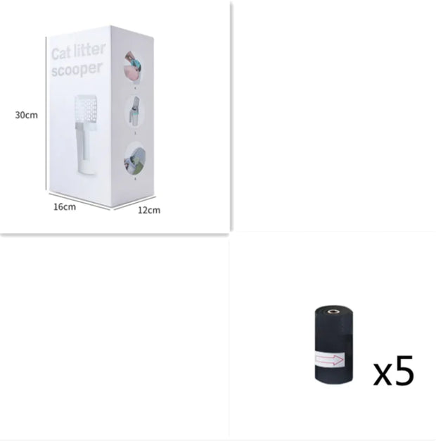 Hollow Plastic Cat Litter Scoop for Pet Care - Boaties Collective