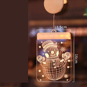 Suction Cup Hanging Lights Christmas Room Decoration - Boaties Collective