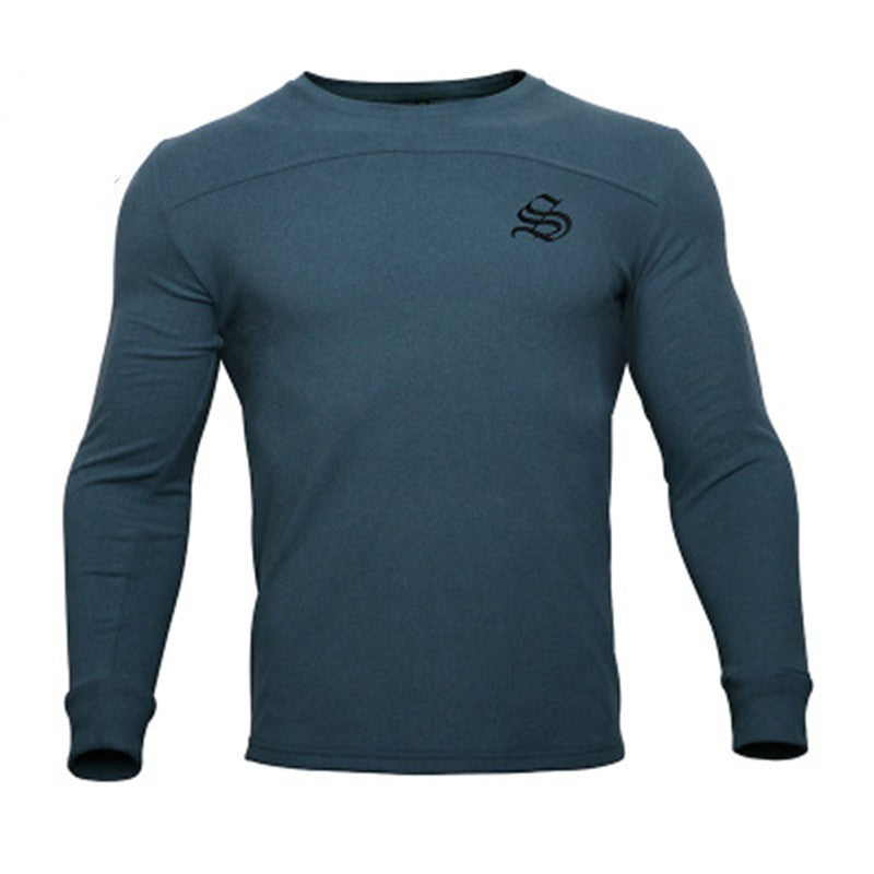 Thicken plus velvet fitness long-sleeved sweater men - Boaties Collective