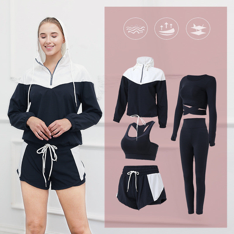 Yoga Clothing Sports Suit Women Running Quick-Drying Plus Size Fashion Fitness Clothing - Boaties Collective