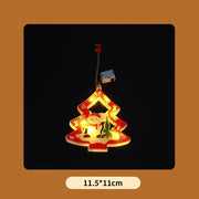 Decorative String Lights Christmas House Christmas Tree Pendant - Boaties Collective