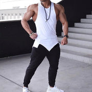 Men's Athletic Gym Fitness Tank Top - Solid Sleeveless Vest - Boaties Collective
