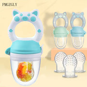 Silicone Teether & Fresh Food Feeder for Babies (3-12 Months) - Boaties Collective