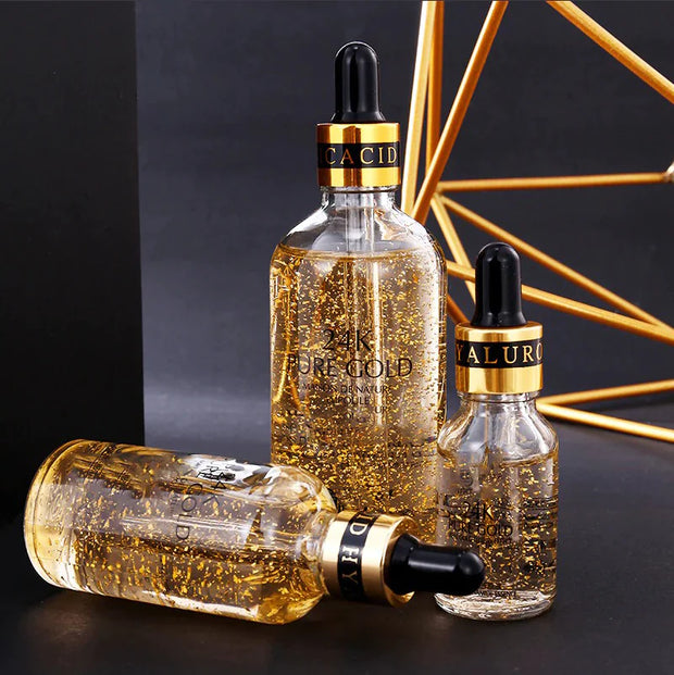 24k Gold Hyaluronic Acid Face Serum - Boaties Collective