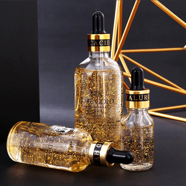 24k Gold Hyaluronic Acid Face Serum - Boaties Collective