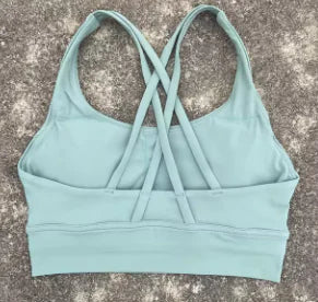 Women Cross Back Fitness Sport Bra - Boaties Collective