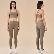 Seamless Yoga Set Gym Fitness Clothing Women Workout Set - Boaties Collective