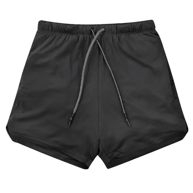 Men 2 in 1 Running Shorts Jogging Gym Fitness - Boaties Collective