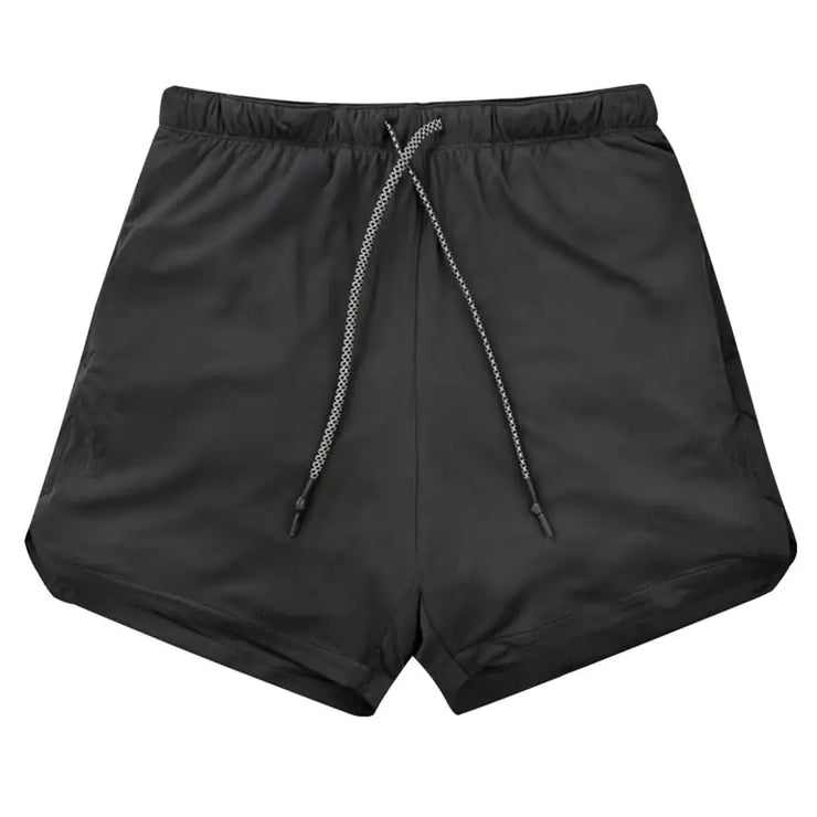 Men 2 in 1 Running Shorts Jogging Gym Fitness - Boaties Collective