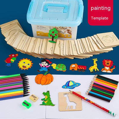 Children's Painting Template Drawing Tools Set - Boaties Collective