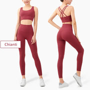 Seamless Yoga Set Gym Fitness Clothing Women Workout Set - Boaties Collective