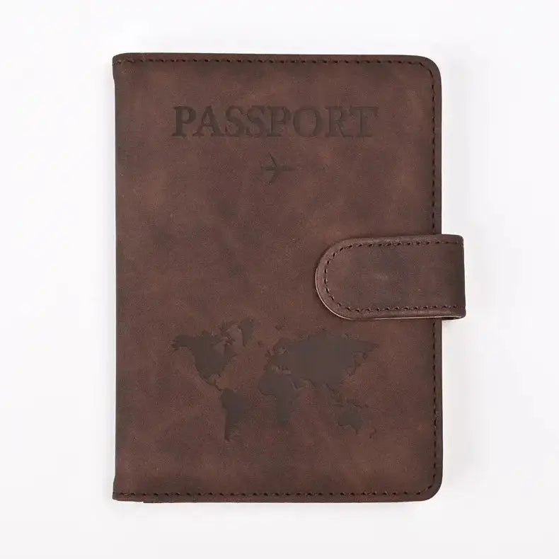 PU Leather Passport and Card Holder - Boaties Collective