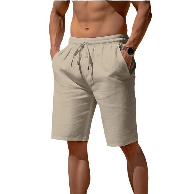 Drawstring Elastic Waist Straight Breathable Shorts - Boaties Collective