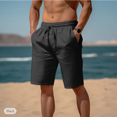 Drawstring Elastic Waist Straight Breathable Shorts - Boaties Collective