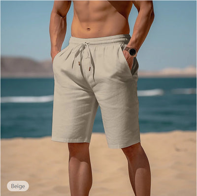 Drawstring Elastic Waist Straight Breathable Shorts - Boaties Collective