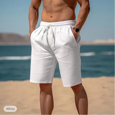 Drawstring Elastic Waist Straight Breathable Shorts - Boaties Collective