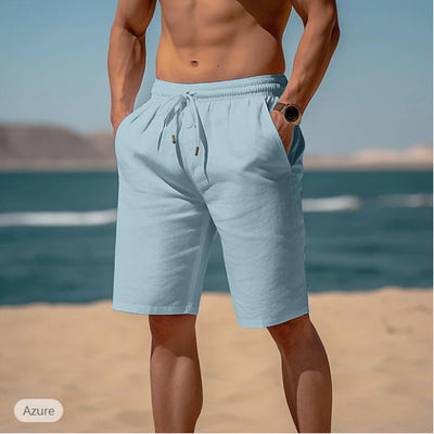 Drawstring Elastic Waist Straight Breathable Shorts - Boaties Collective