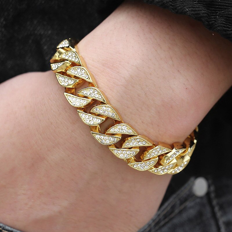 Miami Gold Curb Cuban Bracelet - Boaties Collective