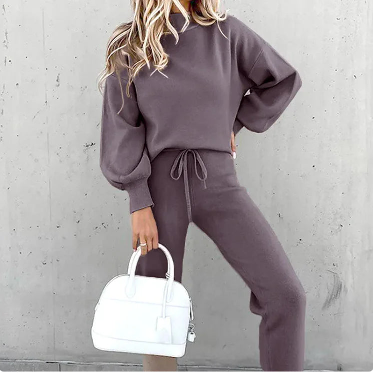 Casual Two-Piece Hoodie Set - Boaties Collective