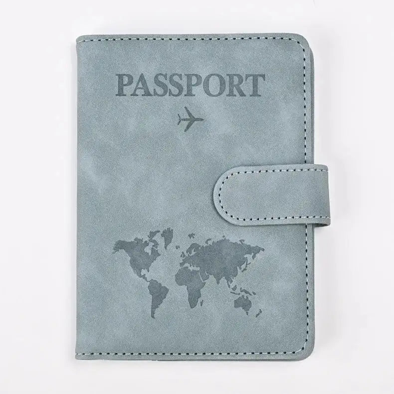 PU Leather Passport and Card Holder - Boaties Collective