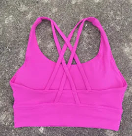 Women Cross Back Fitness Sport Bra - Boaties Collective