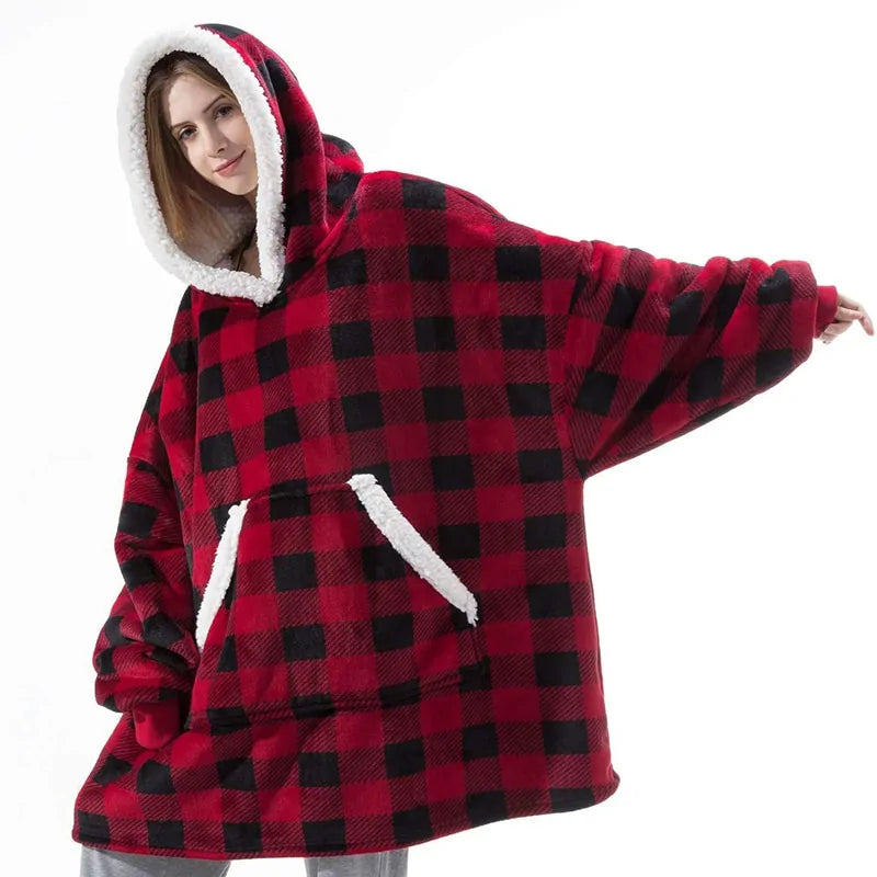 Winter Fleece Oversized Hoodie - Boaties Collective