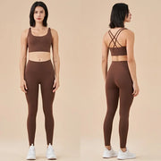 Seamless Yoga Set Gym Fitness Clothing Women Workout Set - Boaties Collective