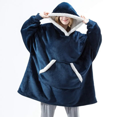 Winter Fleece Oversized Hoodie - Boaties Collective